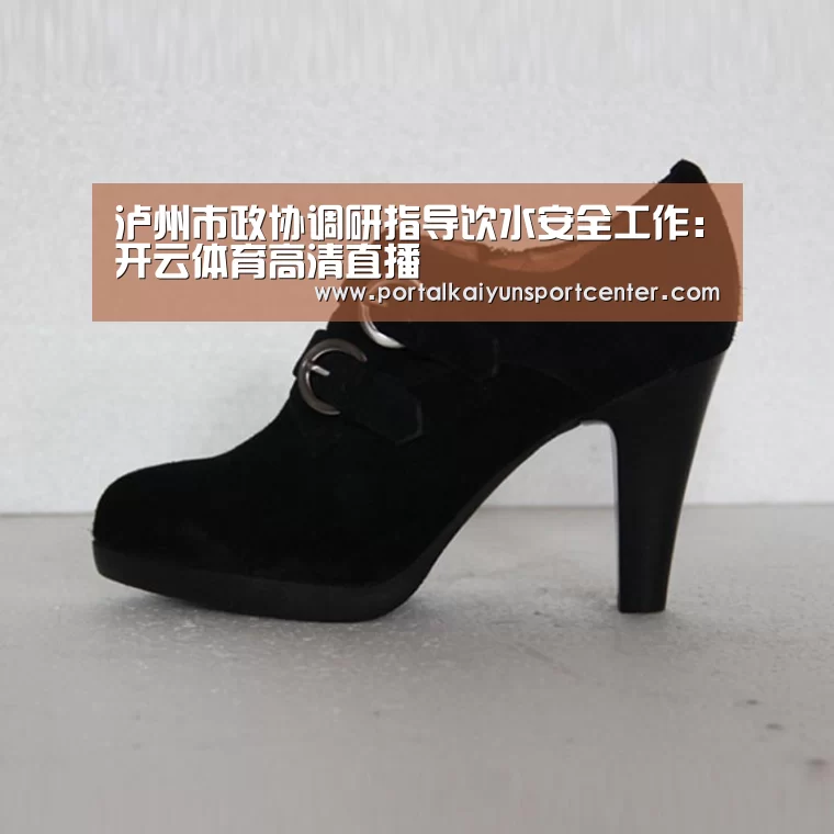 泸州市政协调研指导饮水安全工作:开云体育高清直播(图4) KAIYUN官网
